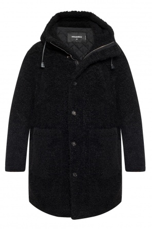 Hooded fur coat, zdjęcie 1 Hooded fur coat od Dsquared2